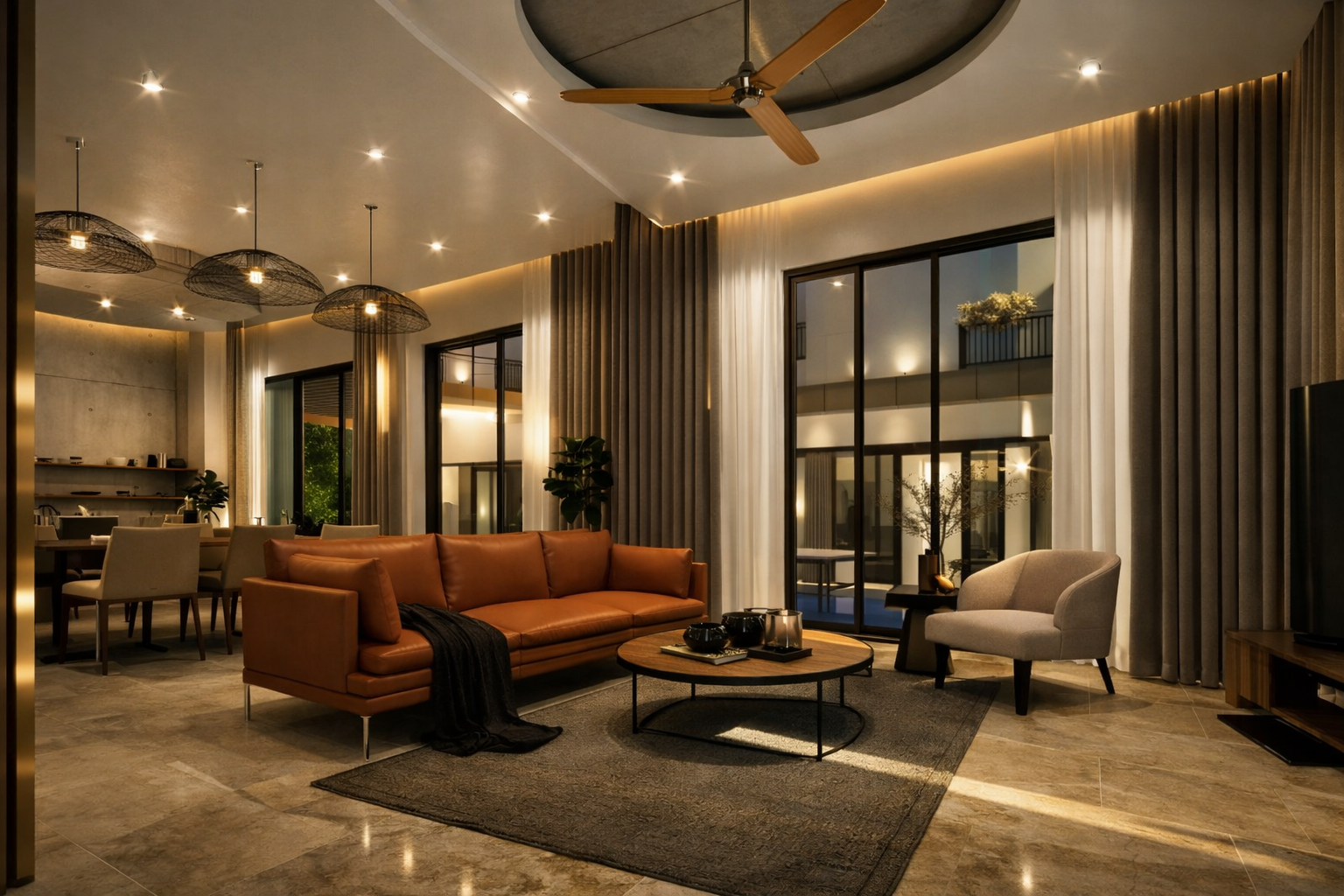 Thiết Kế Nội Thất Biệt Thự A30 Xanh Villas